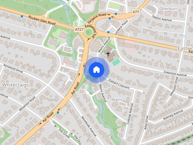 Apartment for rent in Eastwoodmains, Giffnock