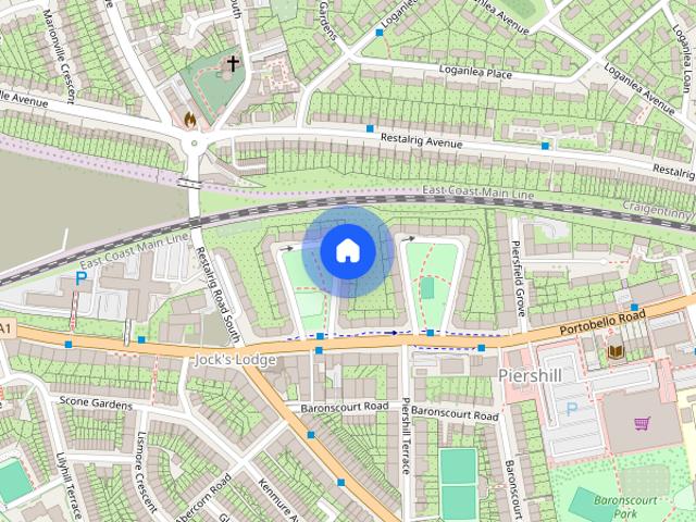 Apartment for rent in Piershill, Scotland