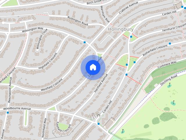 Apartment for rent in Hollingbury, Brighton & Hove