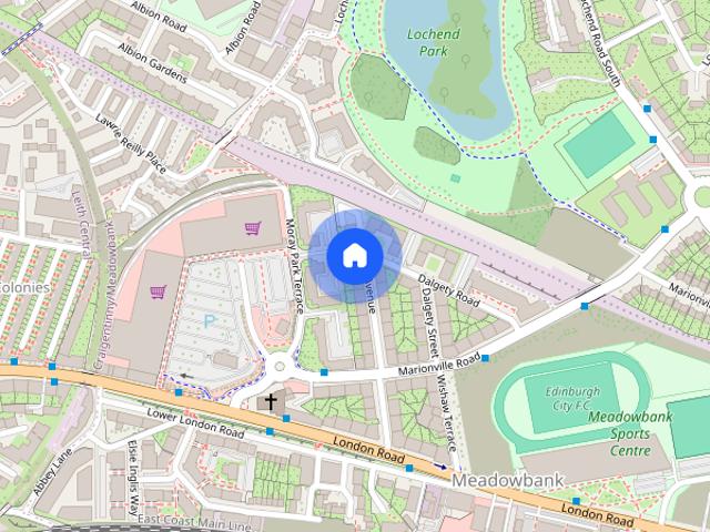 Apartment for rent in Meadowbank, Scotland