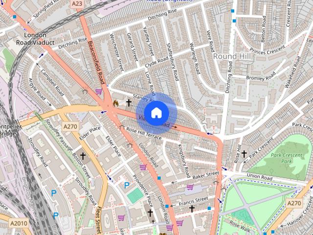 Apartment for rent in Round Hill, Brighton & Hove