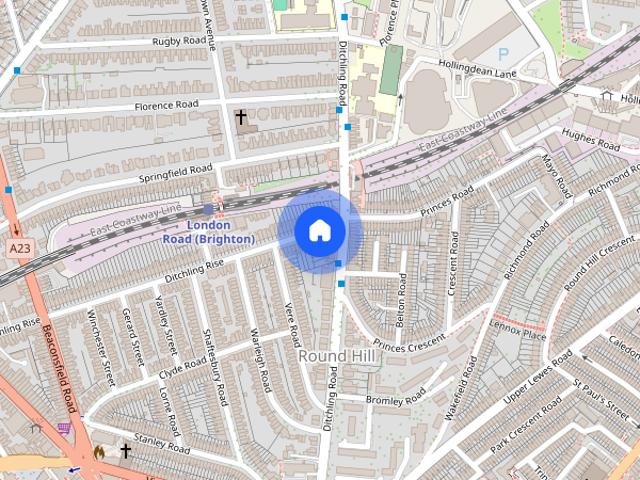 Apartment for rent in Round Hill, Brighton & Hove