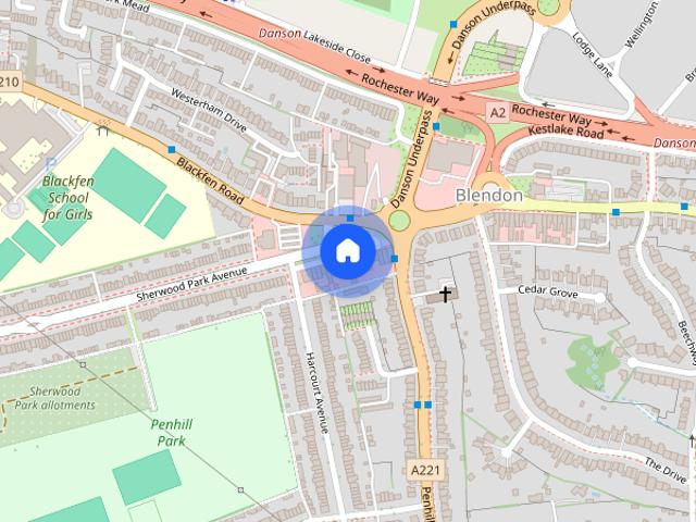 Apartment for rent in Blendon, Greater London
