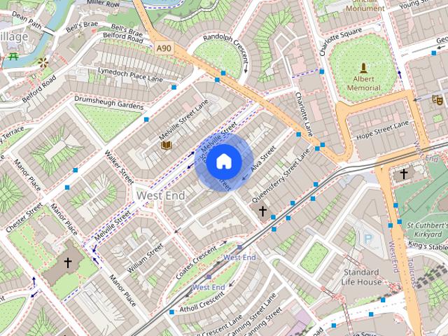 Apartment for rent in Haymarket, City of Edinburgh