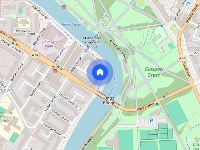 Apartment for rent in Hutchesontown, Glasgow