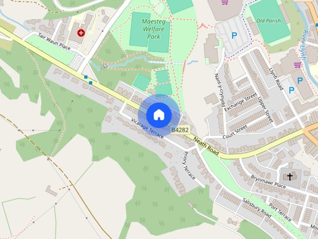 Apartment for rent in Maesteg