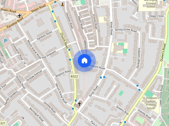 Apartment for rent in North Sheen, Greater London
