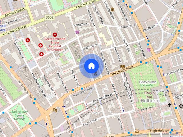 Apartment for rent in Bloomsbury, Holborn