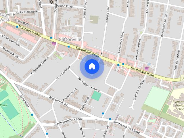 Apartment for rent in Cliftonville West, Acol