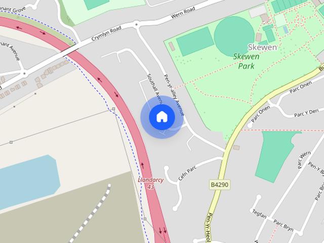 Apartment for rent in Coedffranc, Skewen