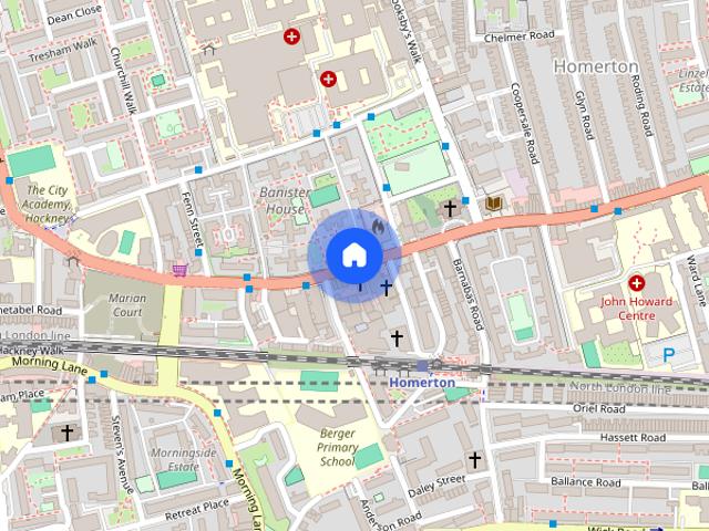 Apartment for rent in Homerton, Greater London