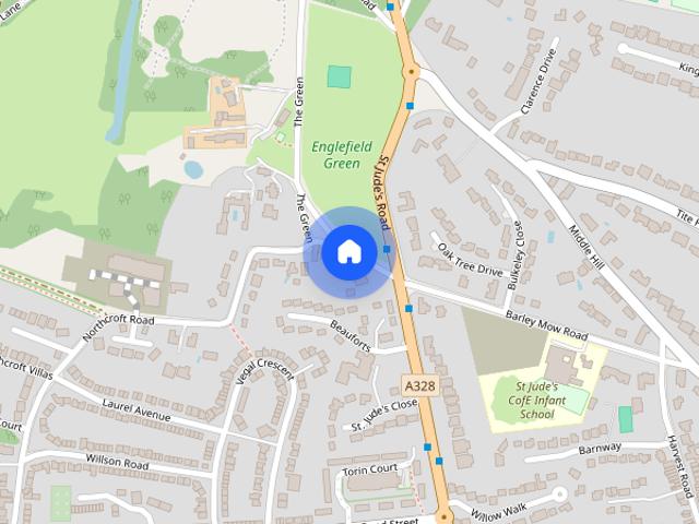 Apartment for rent in Row Town, Surrey