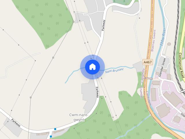 House for rent in Cwm-nant-gwynt, Crumlin