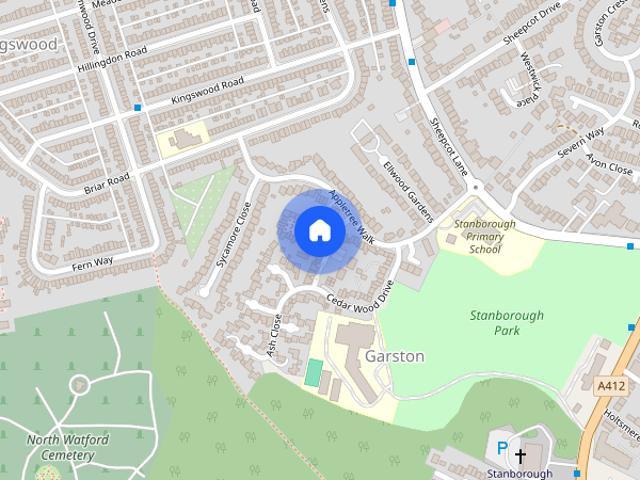House for rent in Garston, Watford