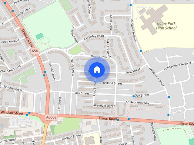 Townhouse for rent in Winewall, Higherford