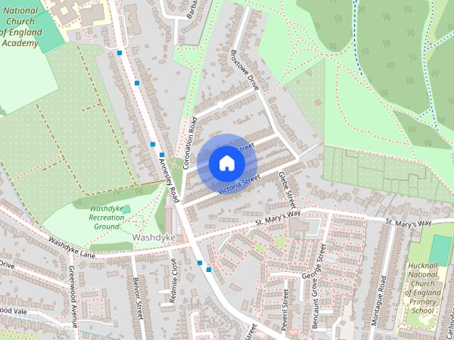 House for rent in Wighay, Hucknall