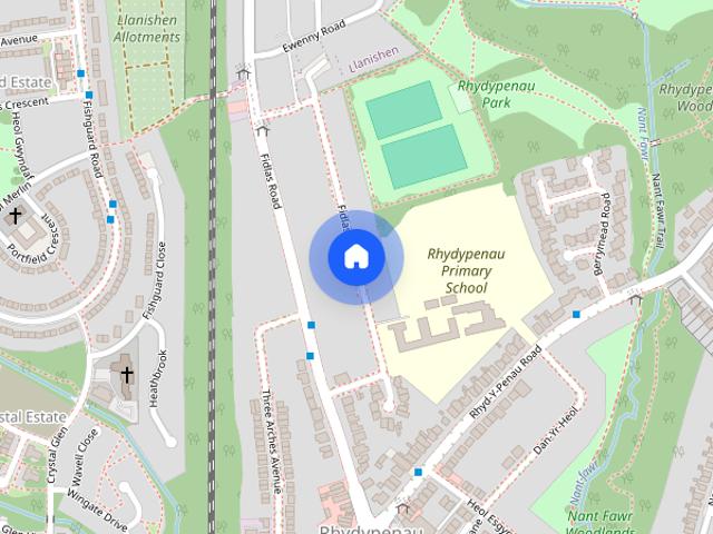 House for rent in Rhydypenau, Falcon Lodge