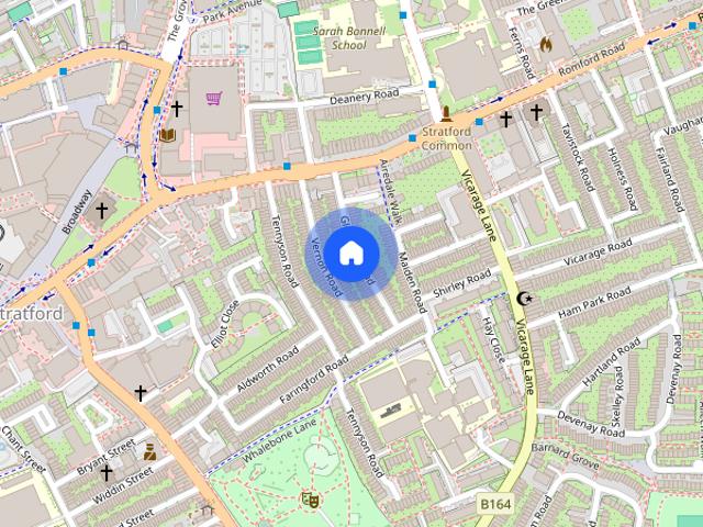 Townhouse for rent in London Borough of Newham, Greater London