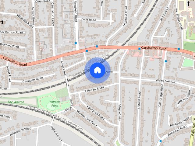 House for rent in The Wrythe, Greater London