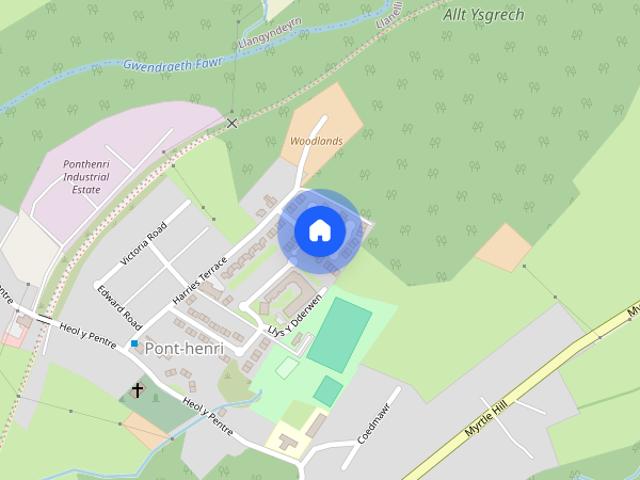 House for rent in Pont-henri, Wales