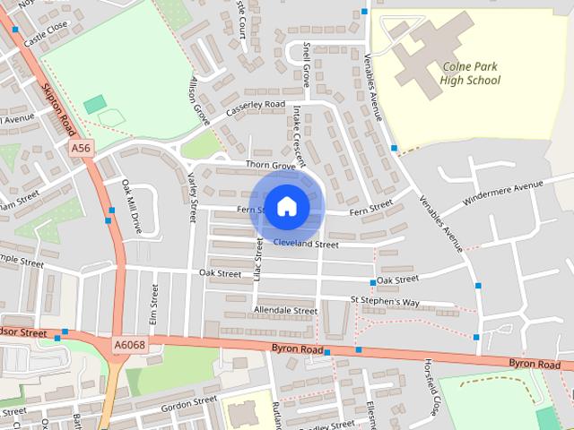 Townhouse for rent in Lidgett, Pendle