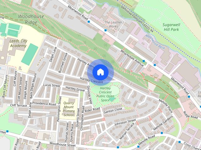 House for rent in Woodhouse, West Yorkshire