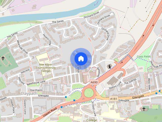 House for rent in Claypath, Durham