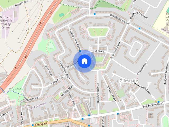 Townhouse for rent in Gilesgate, Durham