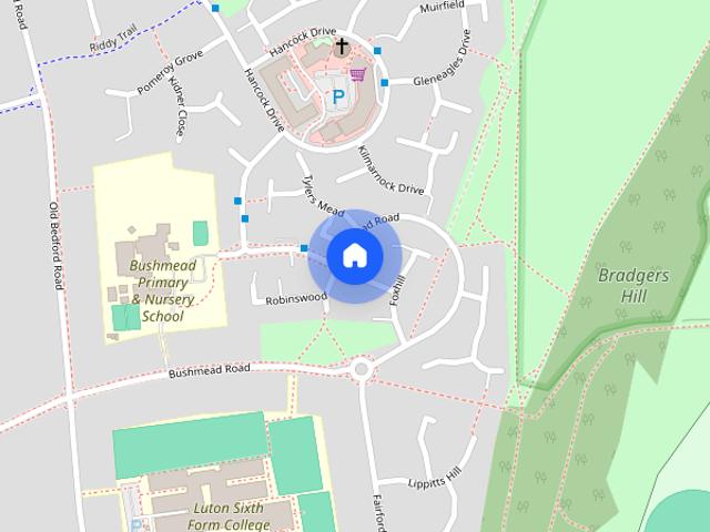 House for rent in Round Green, Luton