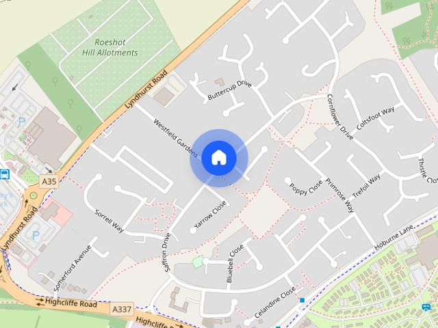 House for rent in Highcliffe