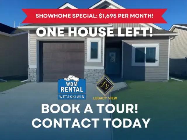 House for rent in Wetaskiwin, Alberta