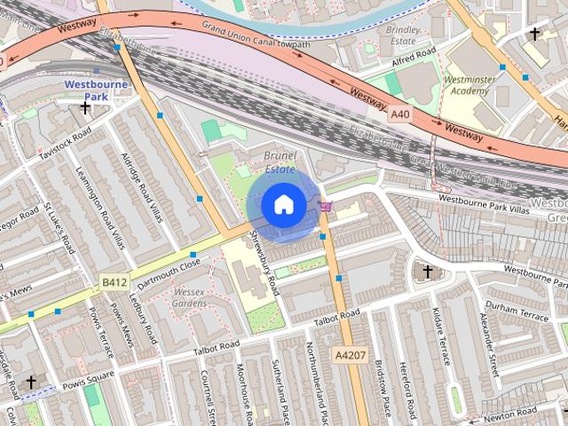 House for rent in Kensal Town, Maida Vale