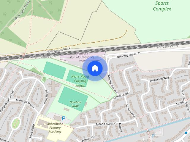 House for rent in Kettlebrook, Staffordshire