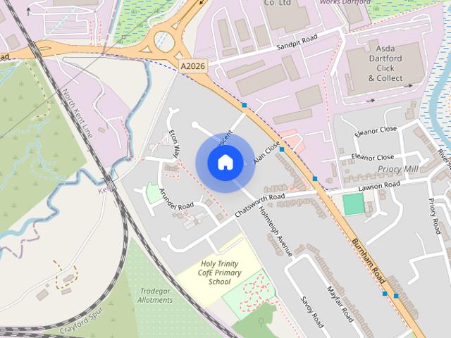 Apartment for rent in Monks Orchard, Kent
