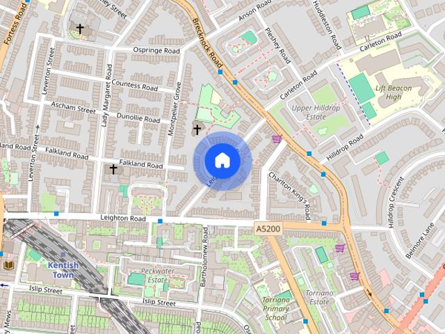 House for rent in Tufnell Park, Greater London