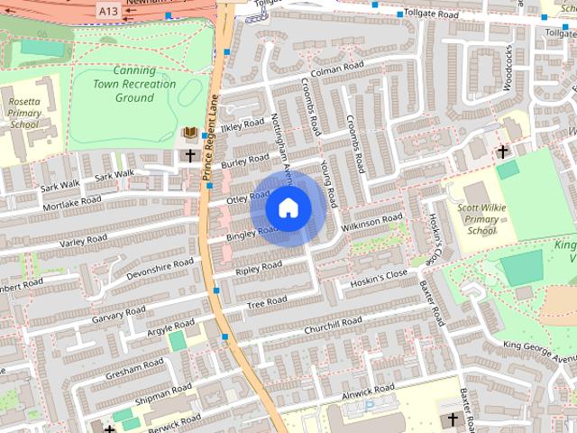 Apartment for rent in Custom House, Greater London