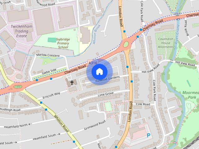 Apartment for rent in St Margarets, Greater London