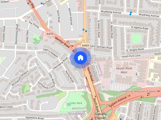 Apartment for rent in Whitchurch, Cardiff