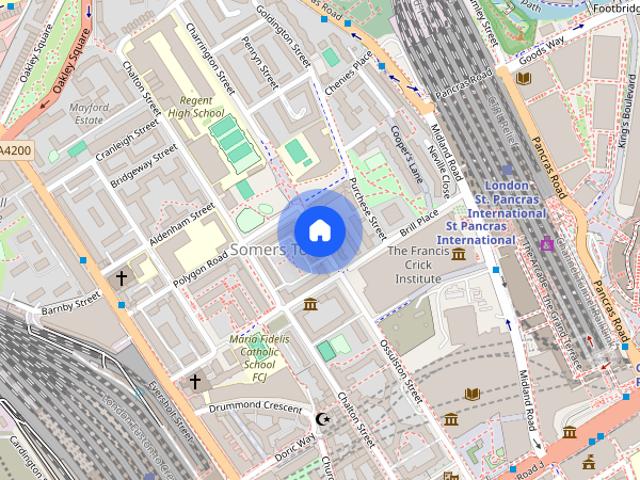 Apartment for rent in London Borough of Camden, Greater London