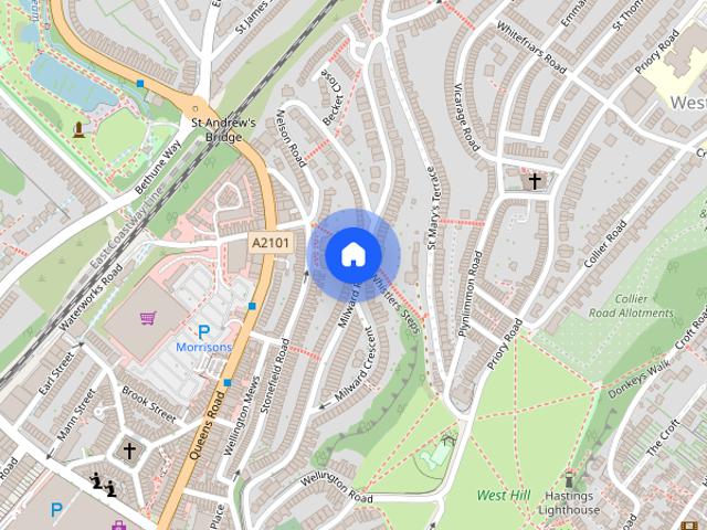 Apartment for rent in West Hill, Guestling Green