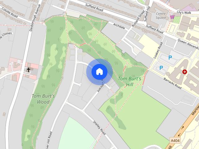 Apartment for rent in Daws Hill, Cressex