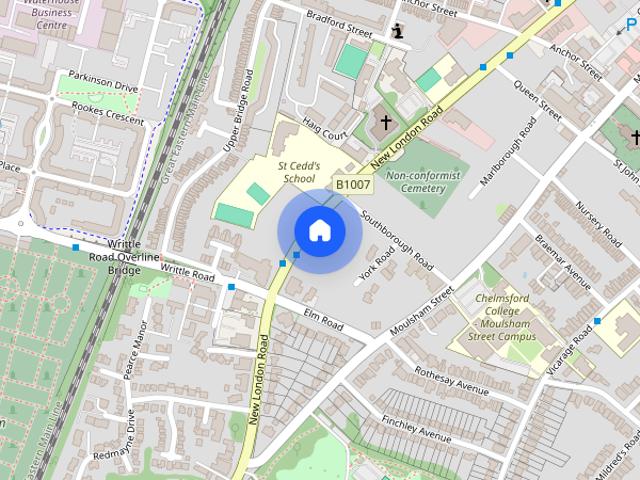 Apartment for rent in Moulsham, Chelmsford