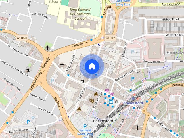 Apartment for rent in Moulsham, Chelmsford