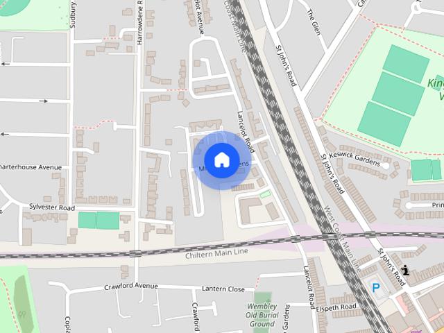 Apartment for rent in Sudbury, Greater London