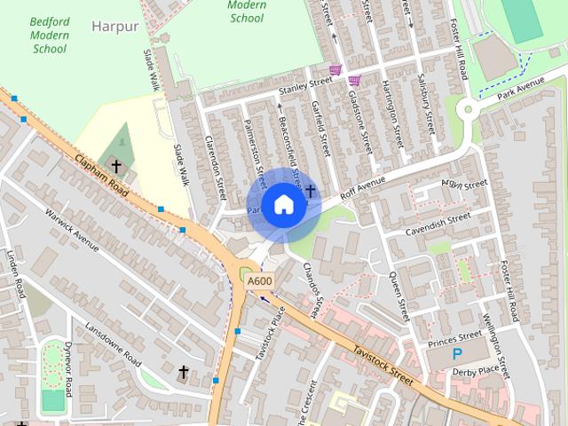 Townhouse for rent in Harpur, Bedford