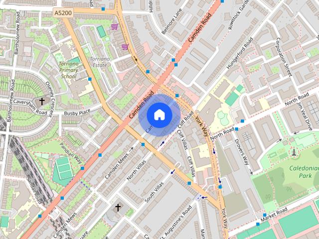 House for rent in Tufnell Park, Greater London