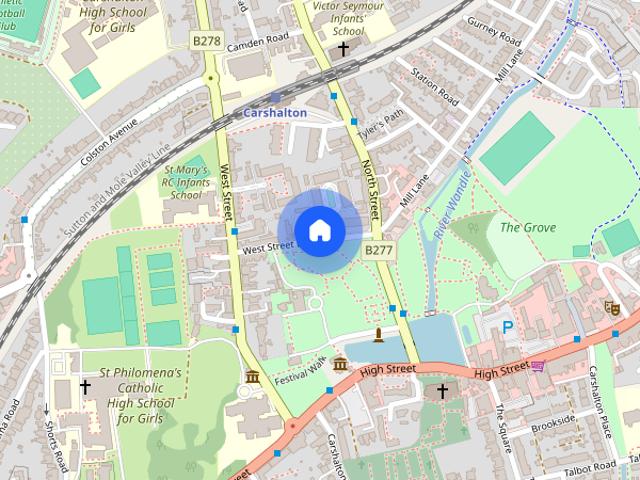 House for rent in The Wrythe, Greater London