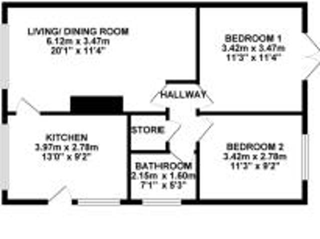 Bungalow for sale in Stoke-on-Trent, England