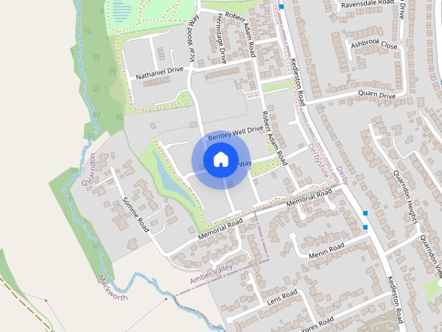 Apartment for rent in Quarndon, Amber Valley