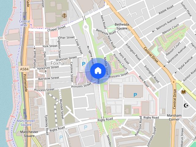 Apartment for rent in Blackpool, Foxhall